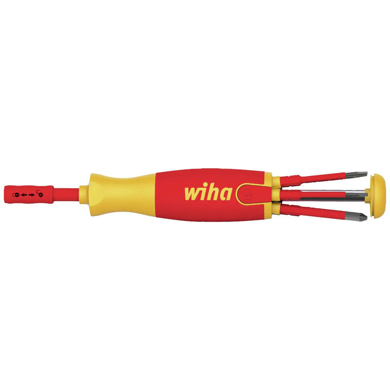 Wiha Magazin-Schraubendreher VDE LiftUp electric Slim-Bit 200mm schwarz 222g - 4010995386122