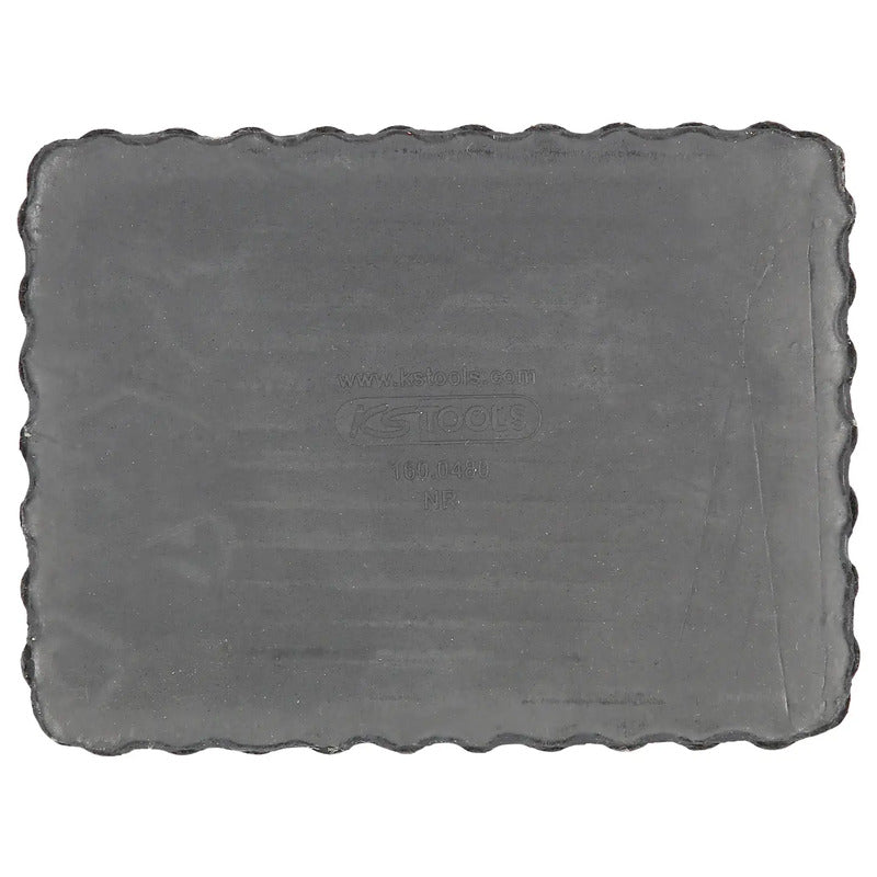 KS Tools Gummiauflage Voll-Gummi 160x120x80mm Karosseriewerkstätten Gummiblock - 4042146912058