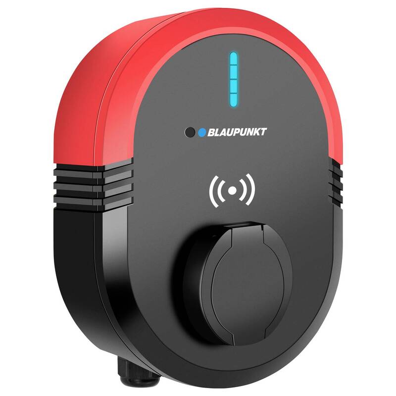 Blaupunkt Wallbox Ladestation Elektroauto 7kW Typ2 RFID Blau SIEHE TEXT/FOTO - 5714652000954