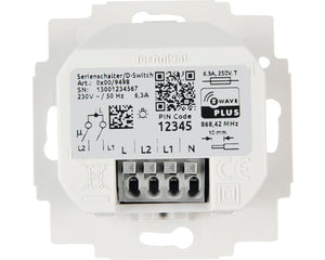 B-Ware TechniSat Serienschalter Schalter Switch ZWave Duro 2000 SI Smart Home