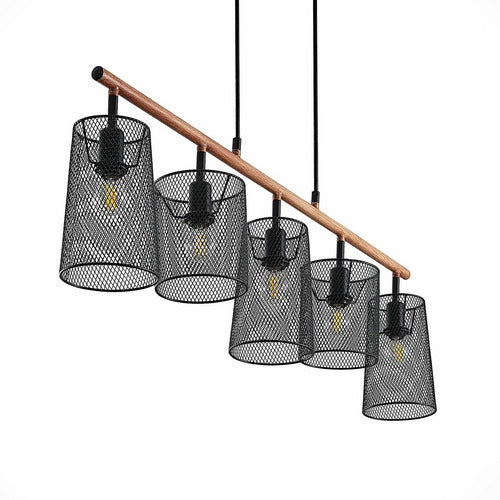 Lindby Bitana Hängeleuchte Deckenlampe Pendelleuchte Küchenlampe E14 fünfflam912 - 4251096592511