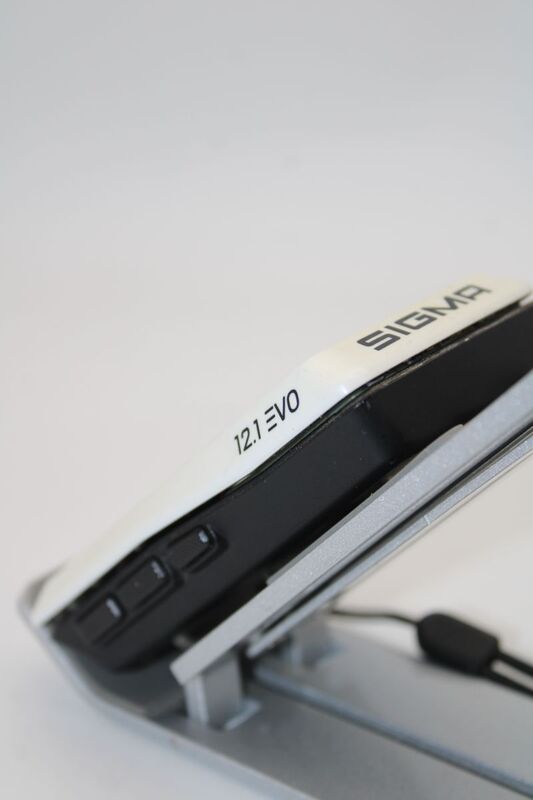 Sigma Fahrrad-Navi ROX 12.1 EVO Bluetooth GPS GLONASS Europa 3 Zoll 110g weiß - 4016224010431
