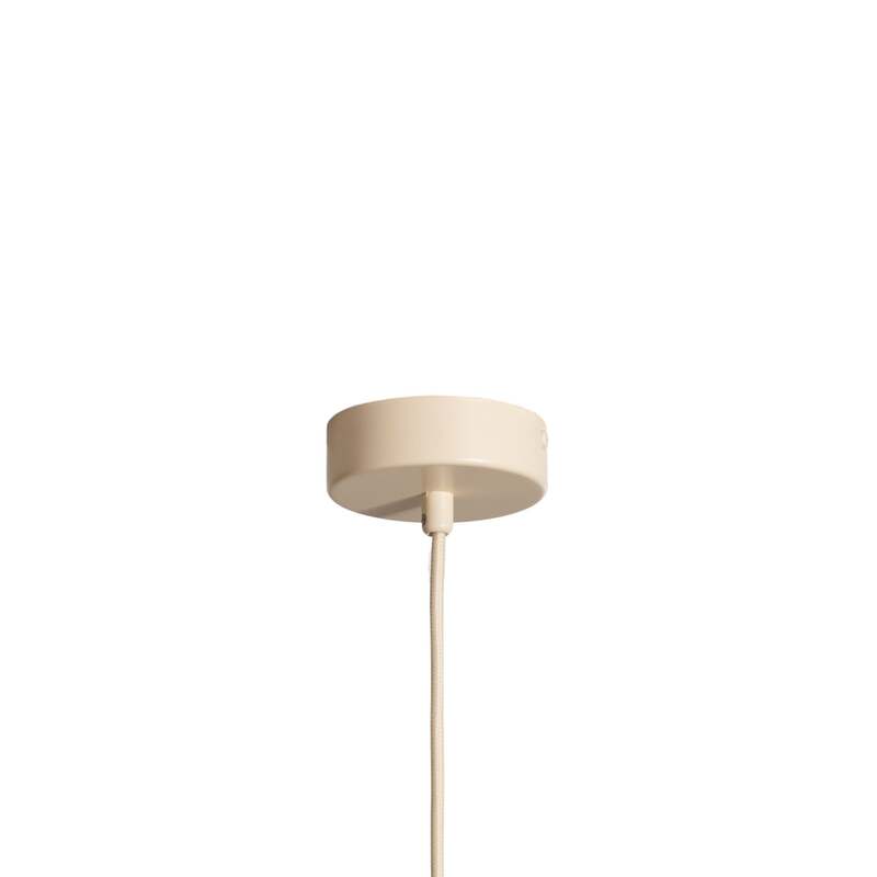 Hängelampe Uto creme Metall Ø 30 cm dimmbar E27 IP20 15 W LED - 5904798659080