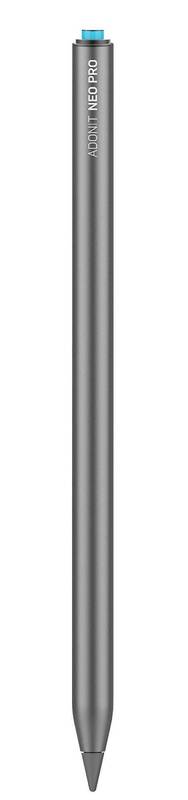 Adonit Neo Pro Stylus Touchpen Bluetooth wiederaufladbar Wireless Charging Grau - 0847663024192