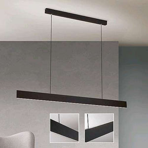 ORION Pendelleuchte Hängelampe LED schwarz Up Downlight Gideon