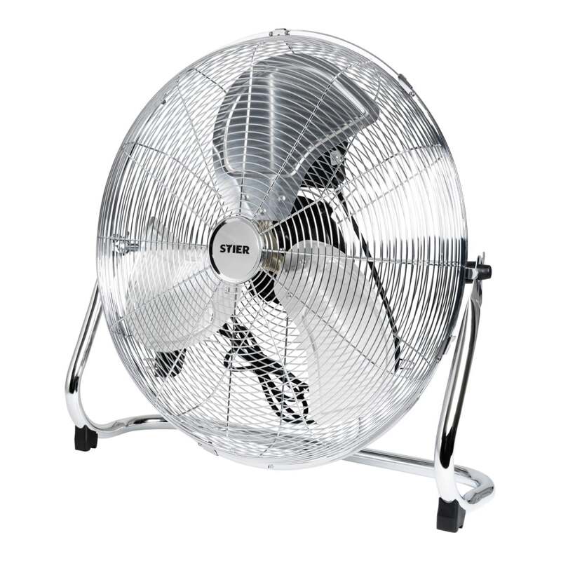 STIER Ventilator Bodenventilator 120W Luftzirkulation 3 Geschwindigkeitsstufen - 4260439004116