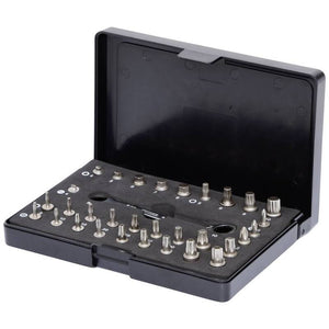 B-Ware KS Tools Bit-Set Außen-Sechskant inkl. Ratsche Spezialstahl Werkzeugset 32 Teile