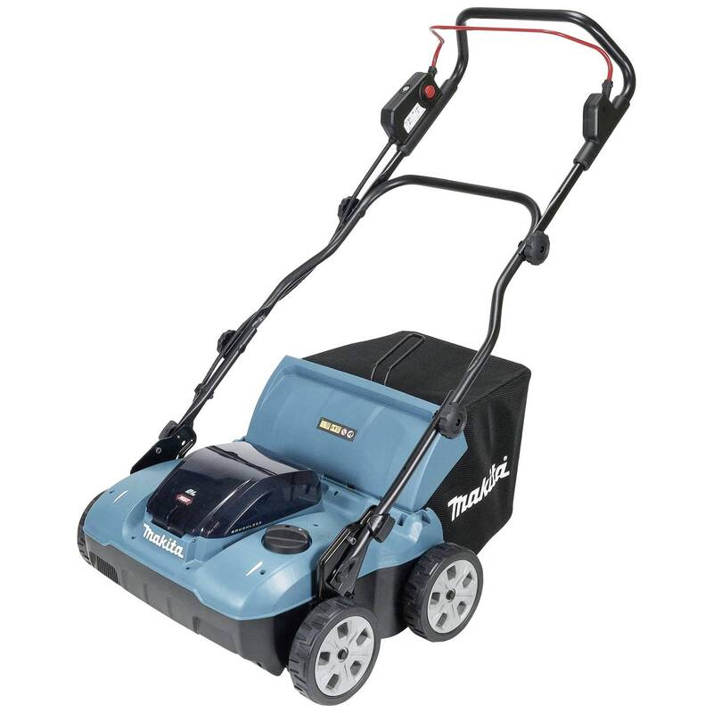 Makita Akku Vertikutierer 38cm ohne Akku Handgerät Rasenpflege 50l 40V 16,5kg - 0197050000545