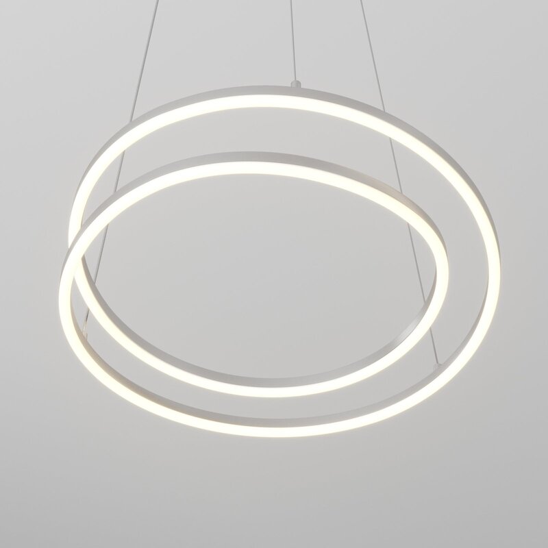 Lindby Davian LED-Hängeleuchte Hängeleuchte Deckenlampe Lampe 37W dimmbar nickel - 4251096563726