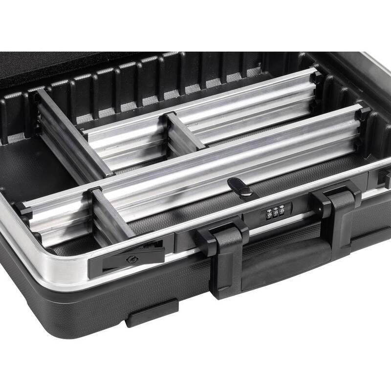 TOOLCRAFT Universal Werkzeug-Pilotenkoffer Trolley Unbestückt ausziehbarer Griff - 4053199922819