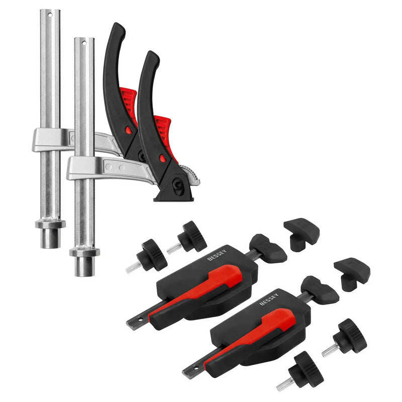 Bessey Spannzwingen-Set MFT-A max. Spannweite 150 mm Ausladung 80 mm - 4008158050676