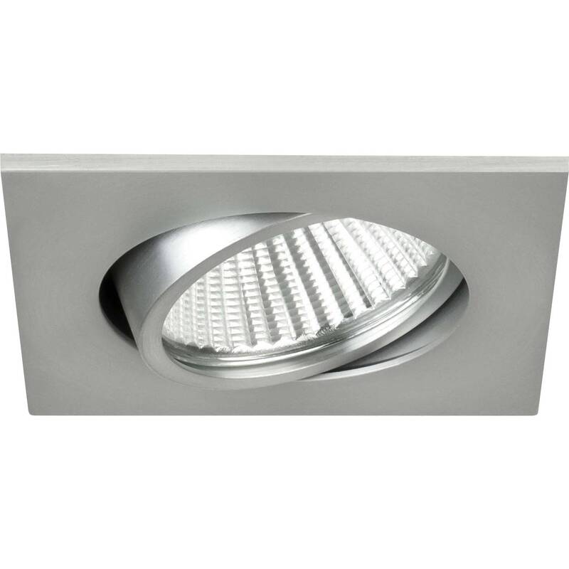 Brumberg LED Einbaustrahler Deckenspot Einbauleuchte Aluminium quadratisch 2700K - 4250047785323
