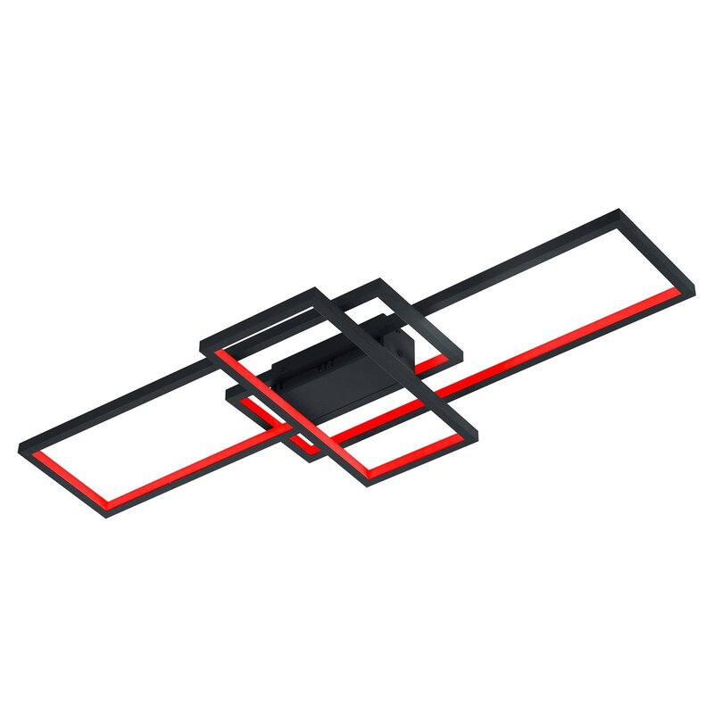 Trio Lighting WiZ Thiago LED-Deckenlampe Deckenlampe Lampe LED 104cm anthrazit - 4017807453751