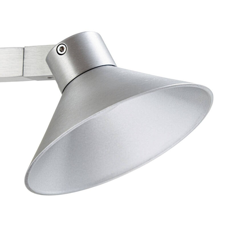 Lucande Hängelampe Hängeleuchte Steve LED Pendelleuchte dimmbar alu 113cm 6-flg - 4255830905131