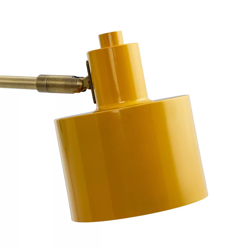 Dyberg Larsen Ocean Wandlampe curry messing türkis Wandleuchte Leuchte Lampe E14 - 10019519