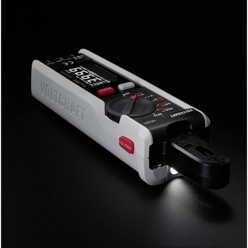 VOLTCRAFT VC-371 Stromzange digital CAT III 600V Messgerät Multimeter Stromgerät - 4064161291116