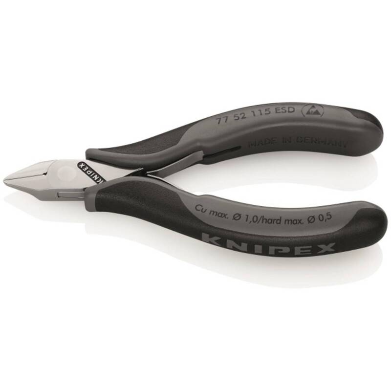Knipex Seitenschneider Zange Elektronik Schneider Feinmechanik ESD 3 STÜCK - 4003773025139