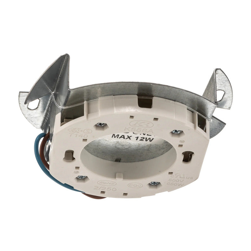 Nowodvorski-Lighting Deckenspot Flea LED Strahler dimmbar weiß Stahl Ø10cm 4,5cm - 5903139820295