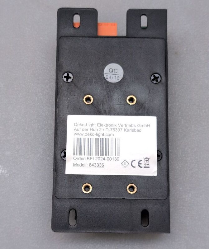 Deko Light LED-Dimmer 843336 Dimmer Lichtdimmer Schwarz 12V Energieeffizienz - 4042943192363