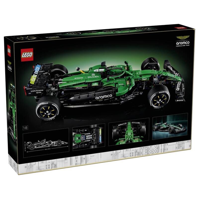 LEGO Technic Modell Aston Martin Aramco AMR25 F1 Auto mit Lenkung 6588593 - 5702018067796