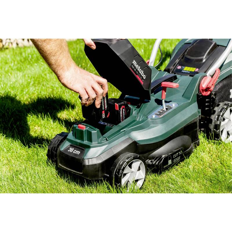 Metabo Akku-Rasenmäher Mäher RM 36-18 LTX BL 36 ohne Akku 18V 36cm Schnittbreite - 4061792204133