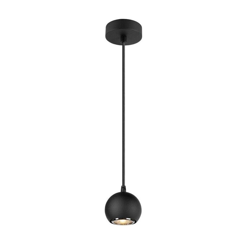SLV Pendelleuchte Light Eye 90 dimmbar Hängelampe Lampe schwarz-matt 6W GU10 - 4024163295543