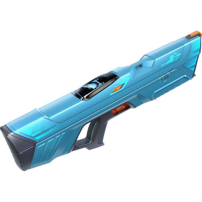SPYRA Electric Water Blaster  Outdoor Squirt Gun for Pool Games  SpyraFour  Blue - 4260747380698