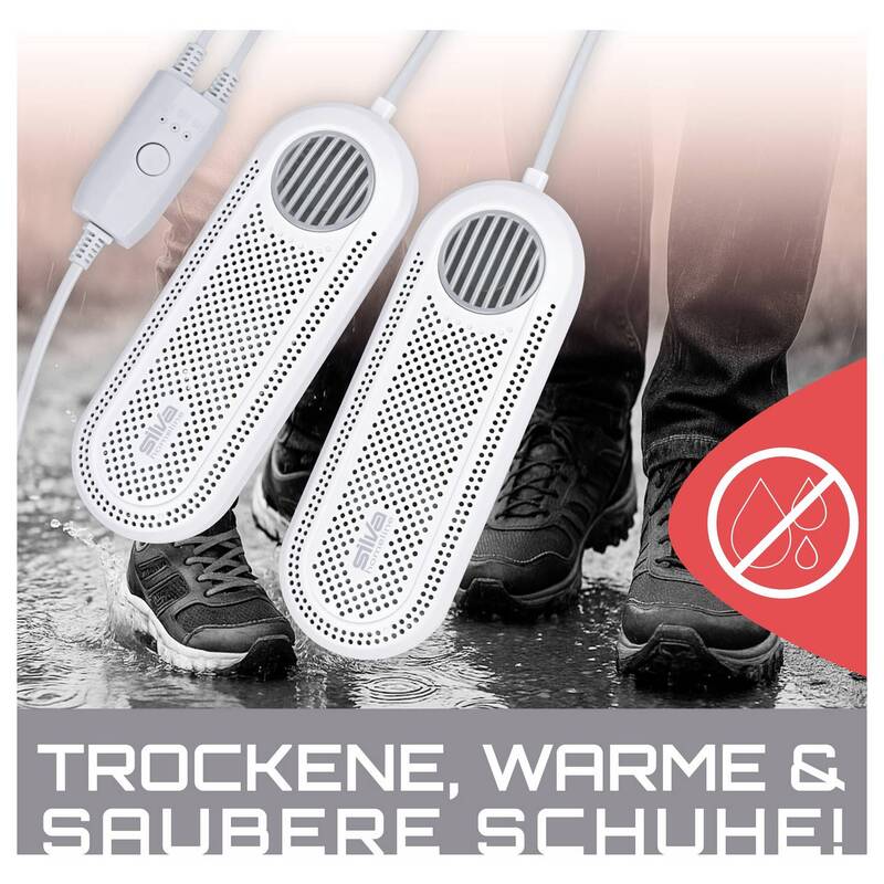 Silva Schuhtrockner Schuhwärmer UV Weiß Feuchtigkeitsschuhe Hygieneschuhe - 9004489130037