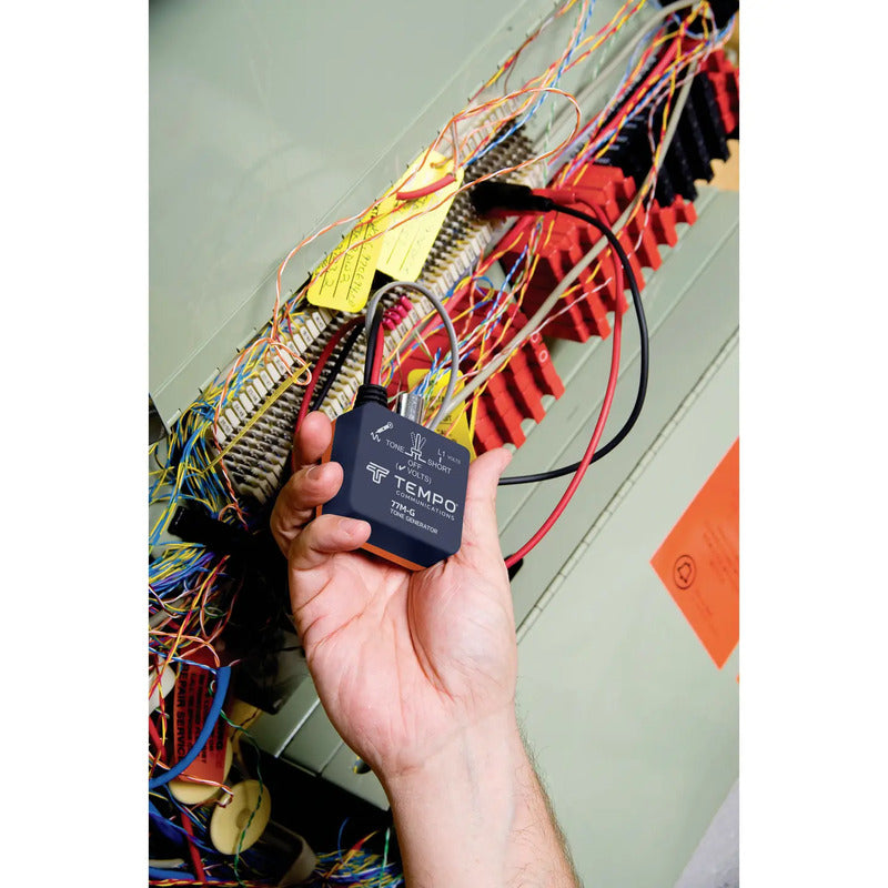 Tempo Communications Leitungssucher 601K-G-BOX Kabeltester Durchgang Polarität - 0783310499886