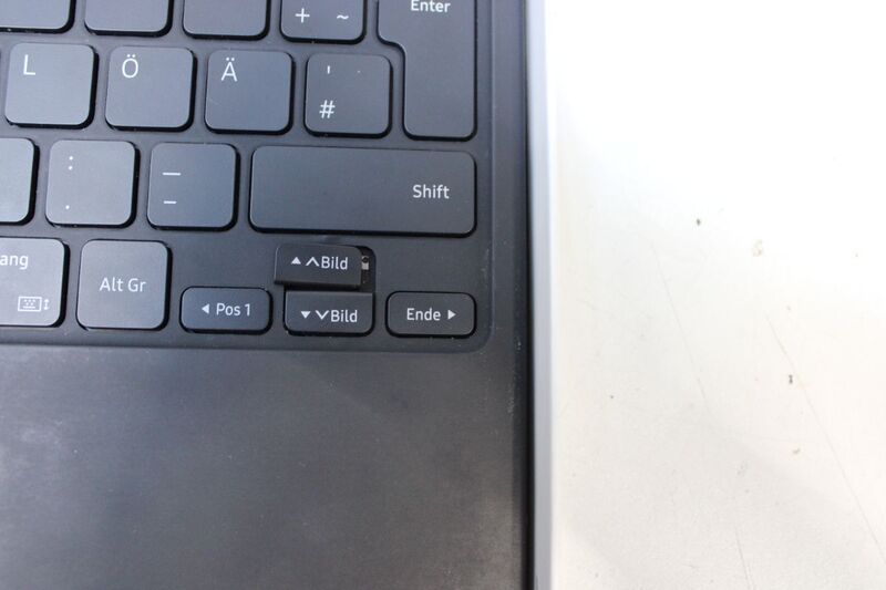 Samsung Tablet Tastatur Hülle Keyboard Cover für Galaxy Tab S9 Plus Schwarz - 8806095083087