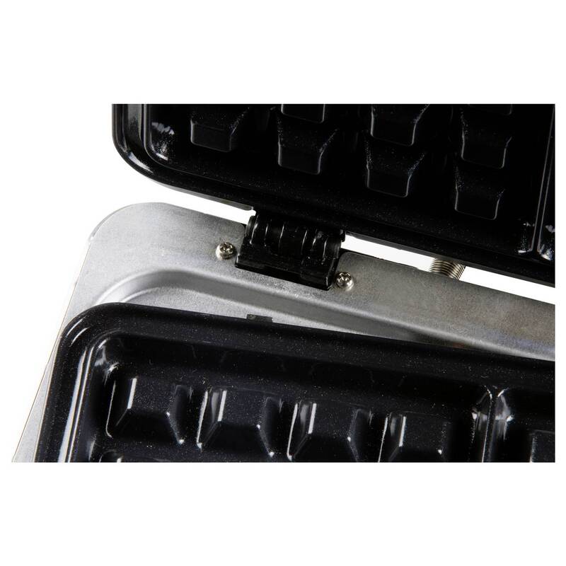 DOMO Sandwich-Waffle-Grill 3-in-1 Waffeleisen Salbei-Grün 1100 W kompakt - 5411397168504