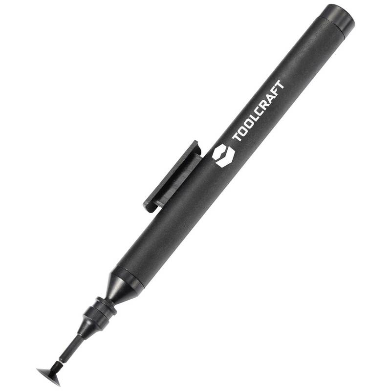 Toolcraft Vakuumpipette Saugnapf 12mm x 136,5mm Handwerkzeug Elektronik 1 Stück - 4064161247090