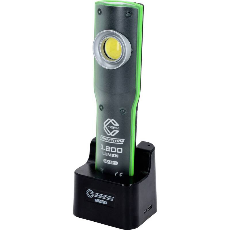 KS Tools LED Werkstattleuchte 5124510 dimmbar 1200 Lumen Akku IP54 robust - 4069465002819