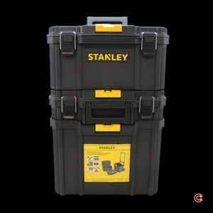 B-Ware Stanley Trolley-Koffer Werkzeugbox unbestückt 80l anthrazit 400x506x740mm