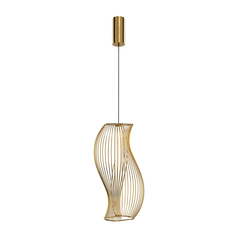 Maytoni Luminosa Shadows Of The Past Modern Wire Frame Pendant Ceiling Light - 4099776150732
