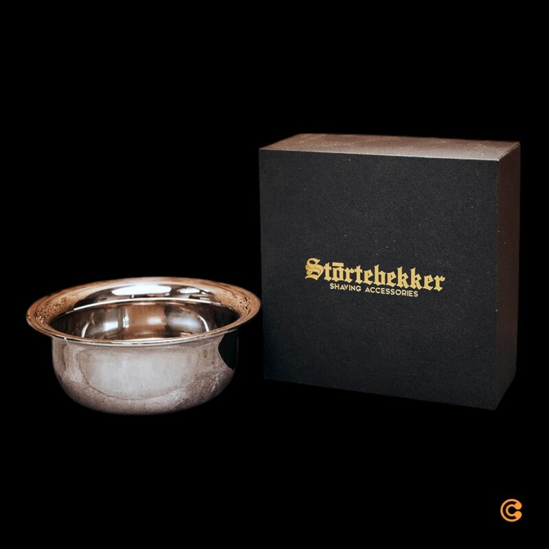 Störtebekker Rasierschale Schale Bartpflege Rasierseifenschale Edelstahlschale - 4260554490238