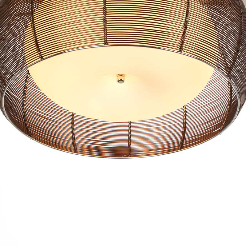Brilliant Deckenleuchte Relax LED Lampe dimmbar bronze transparent satiniert - 4004353295010