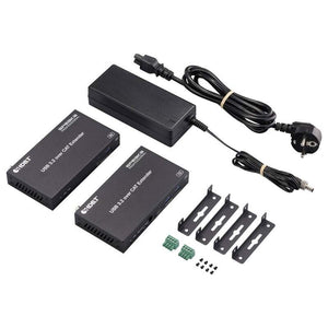 B-Ware SpeaKa Professional KVM Extender Umschalter Computer PC USB Steuerung Schwarz
