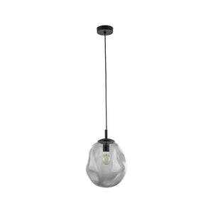B-Ware Hängeleuchte Sol Mini Glas ø 25 Cm Schwarz Grafitgrau Deckenlampe Lampe Leuchte