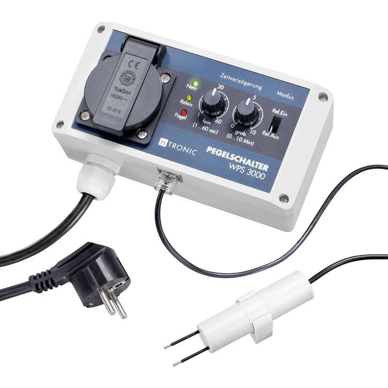 H-Tronic Niveauregler WPS 3000 Füllen Leeren 10m Wasserstandskontrolle 230V - 4260003173446
