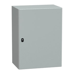 B-Ware Schneider Electric Schaltschrank PanelSeT S3DB IP66 IK10 Stahl grau 600x800mm