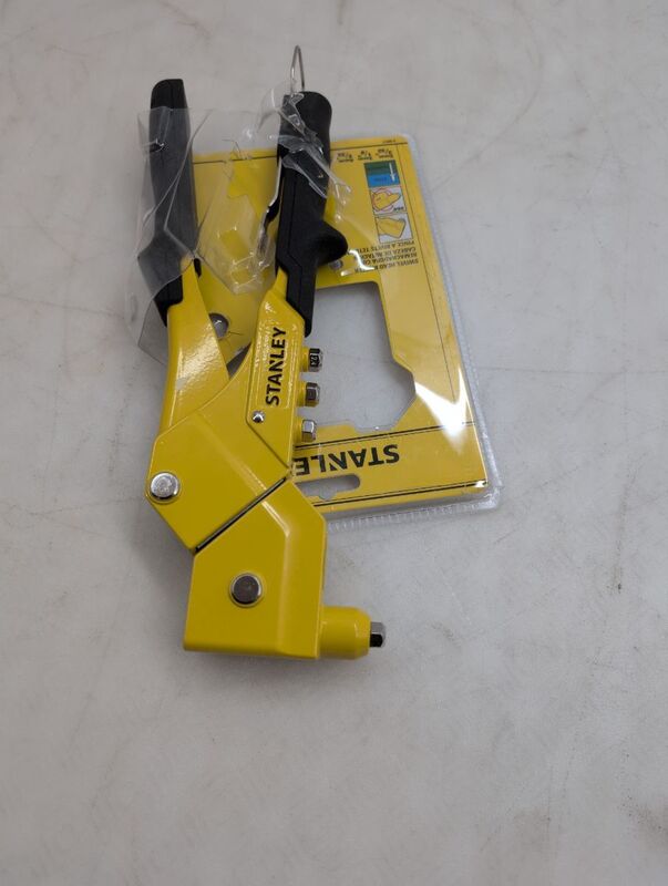 Stanley Blindnietzange Druckguss 34cm 4 Mundstücke 2-5mm vielseitig Werkzeug - 3253566052427