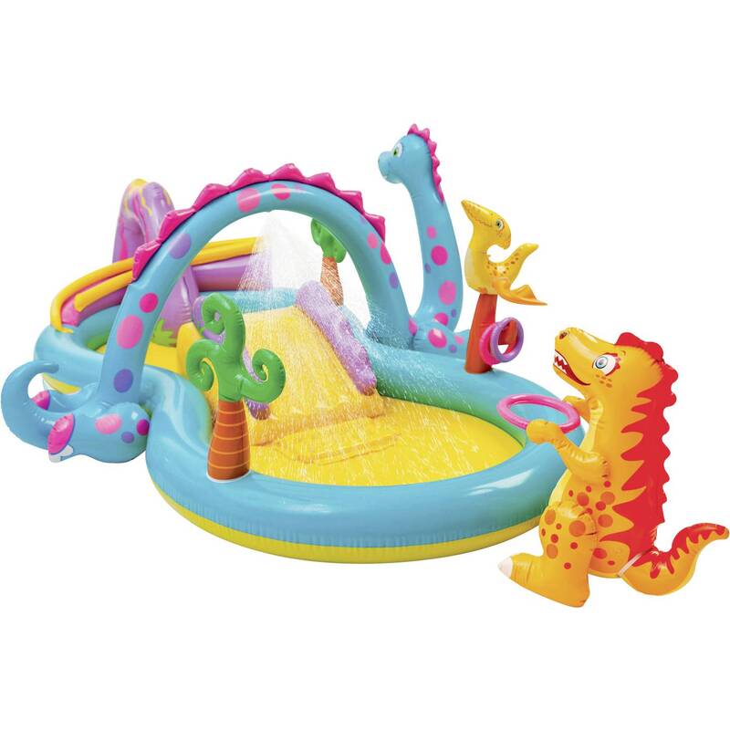 Intex Kinderpool Playcenter Dinoland 290l aufblasbar Spaß für Kinder ab 3 Jahren - 6941057402505