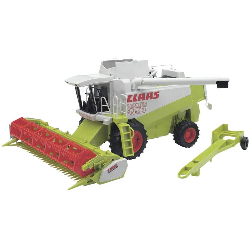 Claas Lexion 480 Mähdrescher Bruder mit ausschwenkbarem Kornrohr und Strohhäc... - 4001702021207