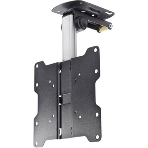 B-Ware SPEAKA TV-Deckenhalterung 43-94cm neigbar schwenkbar max. 20kg schwarz/silber