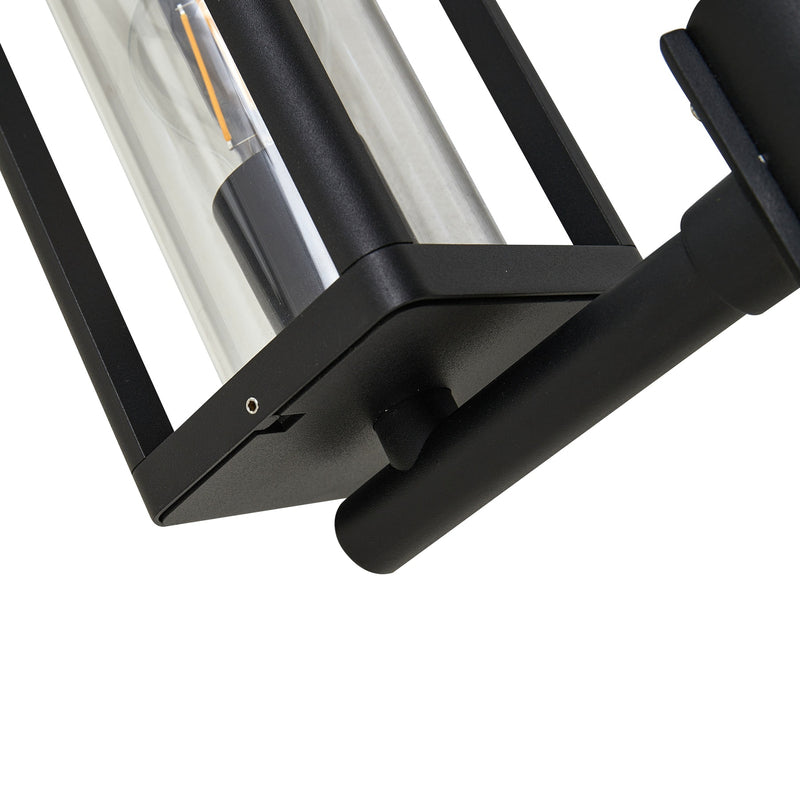 Lucande Außenlampe Standlampe Laterne Siveta, 240cm, 2-flg., schwarz, E27, I775 - 4251911777505