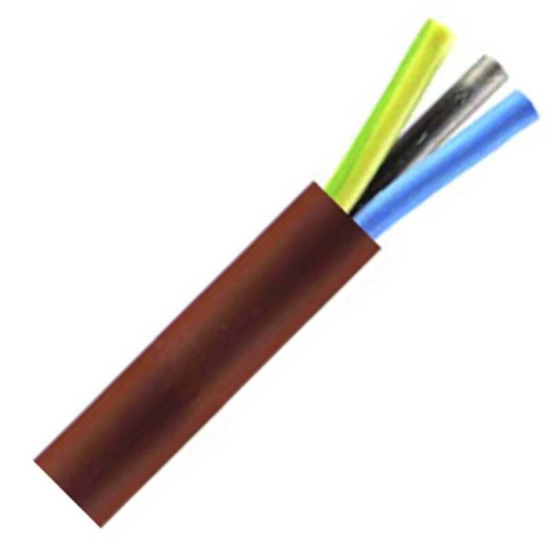 SIHF-J Schlauchleitung Kabel Leitung Silikon rot 5x2 5mm² 100m Kupferlitze - 2050009579722
