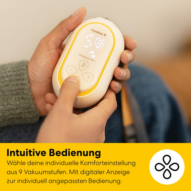 Medela Milchpumpe Pumpe Freestyle Mini Handsfree Doppelpumpe SIEHE TEXT/FOTO - 7610472881231