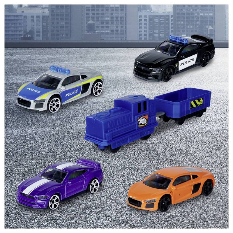 Majorette Parkgarage Parkhaus Super Chase Center Set Spielgarage Modellauto - 3467452077191