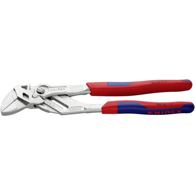 Knipex 86 05 250 Zangenschlüssel 250mm Zange Wasserpumpenzange SW 52mm - 4003773047841